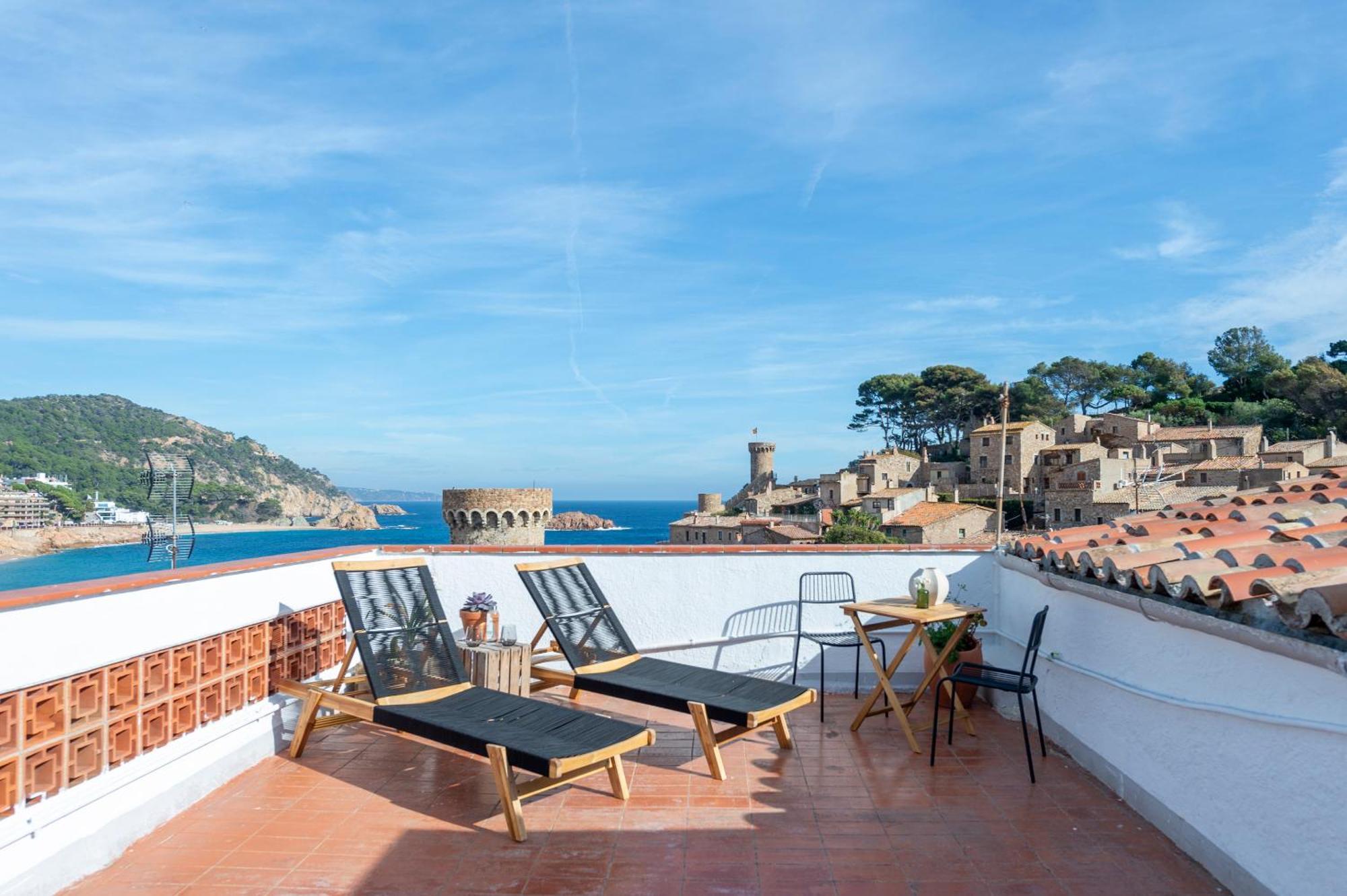 Hostal Boutique Es Menut Tossa de Mar Bagian luar foto